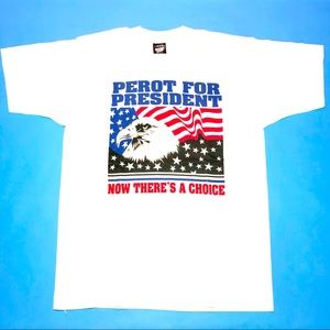 Vintage 1992 Perot For President Tee Size L